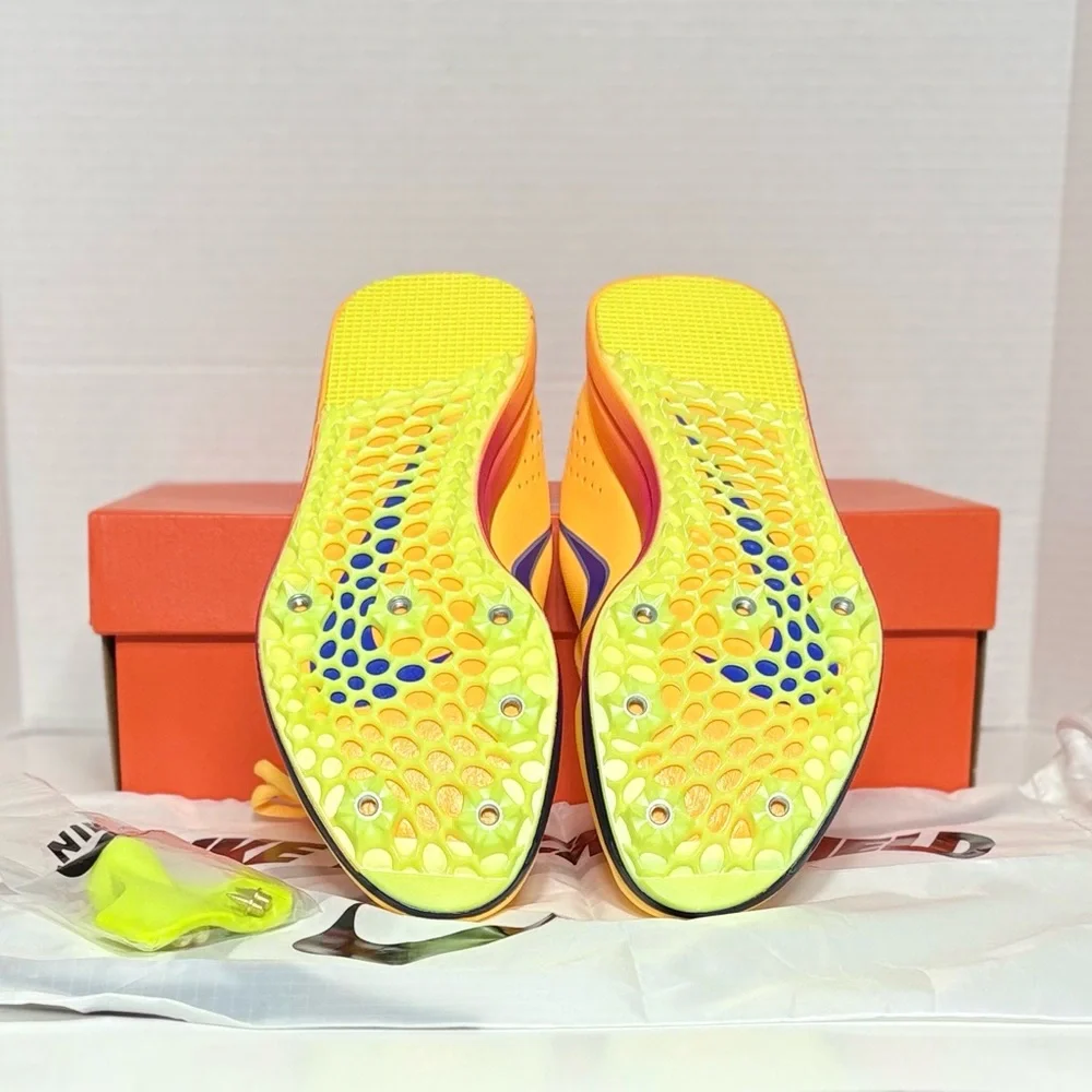 Nike Triple Jump Elite 3 Track & Field Jumping Spikes Shoes HV6425-800 w/ Spikes
